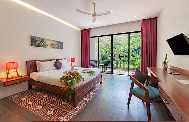 Garden Serenity Double/Twin Room with Balcony