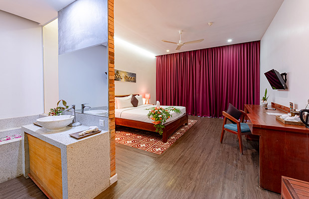 Garden Serenity Double/Twin Room with Balcony