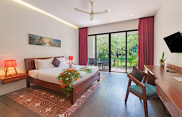 Garden Serenity Double/Twin Room with Balcony